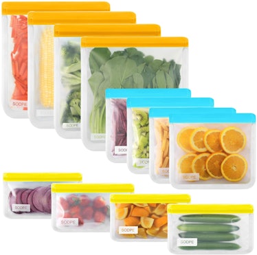SODPE Reusable Food Storage Bags