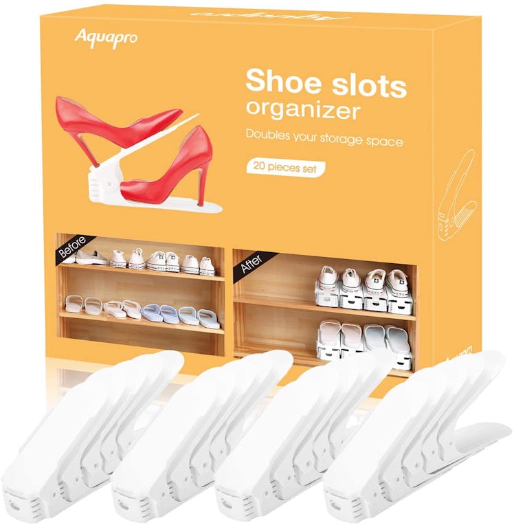 Neprock Shoe Slots Organizers (20-Pack)