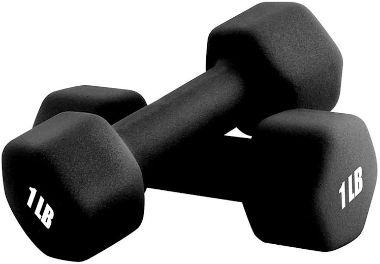 Portzon Neoprene Dumbbell Hand Weights (2-Pack)