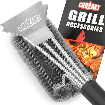 GRILLART Grill Brush & Scraper