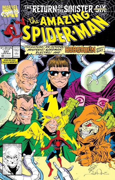 “The Return of the Sinister Six.” Amazing Spider-Man Vol 1 #337, by Erik Larsen.