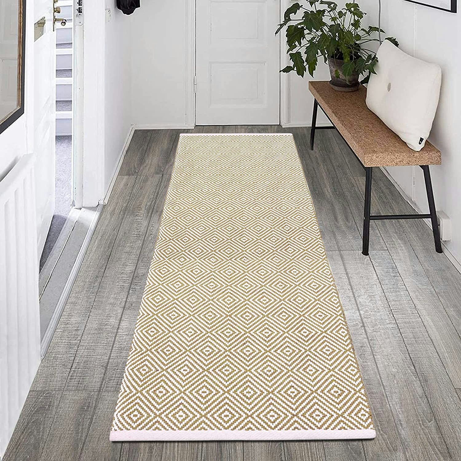 The 6 Best Kitchen Rugs For Hardwood Floors   57045c6a 0099 4ed3 A10f 4be9cce4517e Cotton Patterned Runner Best Kitchen Rugs For Hardwood Floors 