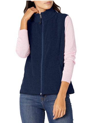 Amazon Essentials Full-Zip Polar Fleece Vest