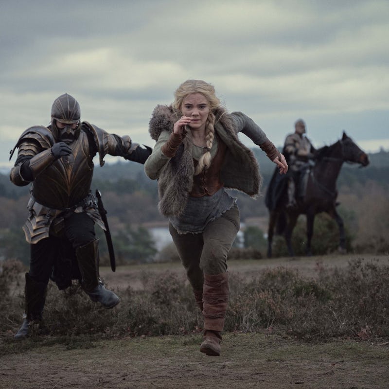 Ciri running in The Witcher season 3