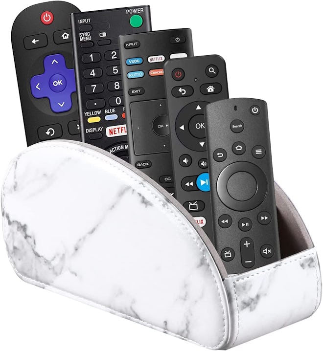 Remote Control Holder with 5 Compartments