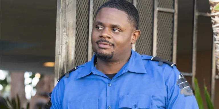 Reggie Conquest as Calvin, aka TSA Bae, in &lsquo;Insecure&rsquo; Season 4