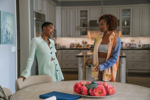 Yvonne Orji as Molly Carter and Issa Rae as Issa Dee in the 'Insecure' Season 5 series finale via HB...
