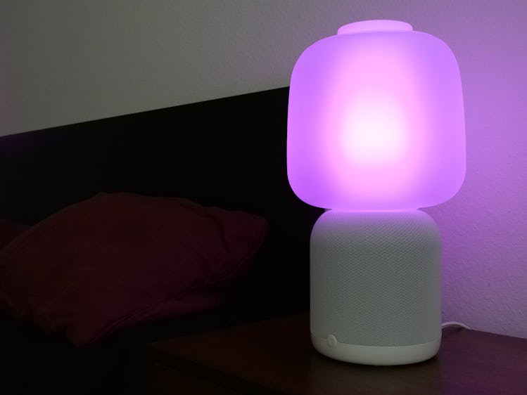 2021 Ikea Symfonisk table lamp speaker with E26 smart light bulb