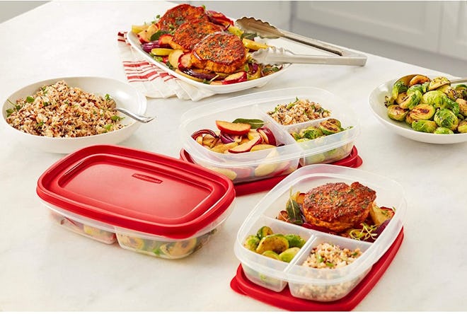 Rubbermaid EasyFindLids Meal Prep Containers (5-Pack)