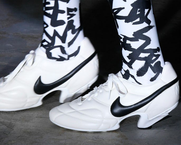 Comme des Garçons Nike Premier soccer heel