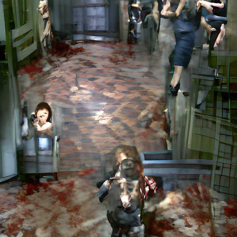 AI-generated cover art for Resident Evil 9 video game