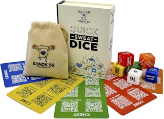 Stack 52 Quick Sweat Fitness Dice Game