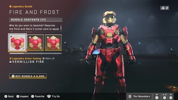 Halo Infinite Fire and Frost