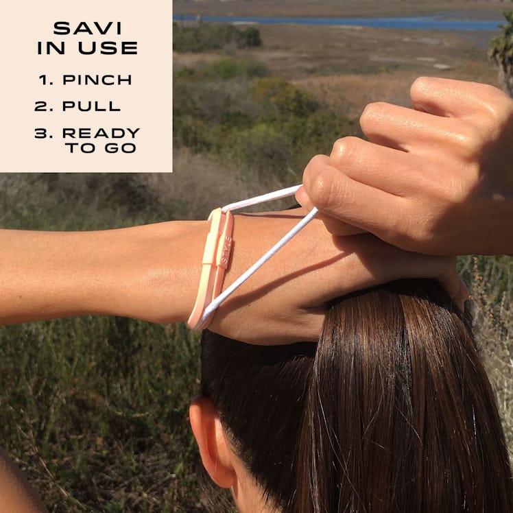 SAVI STYLE Silicone Sportswear Hair Tie Bracelet