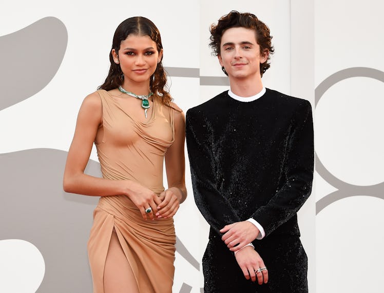 Zendaya and Timothée Chalamet