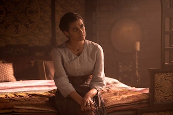 Madeleine Madden as Egwene in The Wheel of Time.