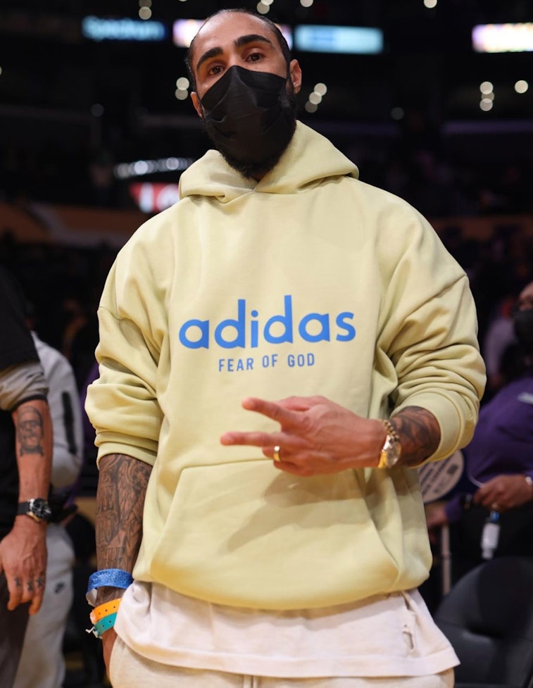 Jerry Lorenzo Adidas Fear of God Athletics hoodie