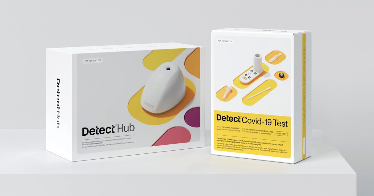 Detect’s sleek at-home COVID-19 testing device has already sold out