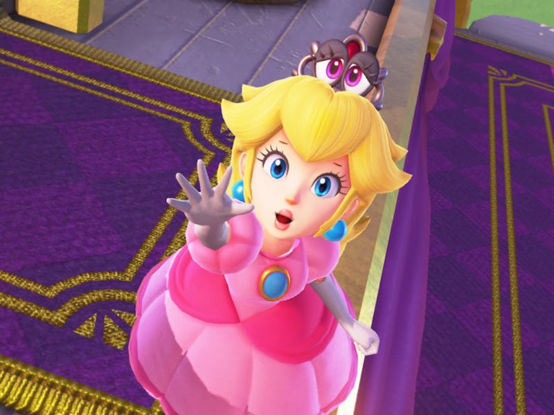 super mario odyssey peach