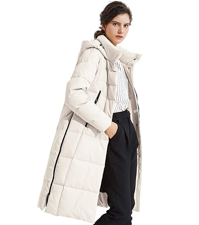 Orolay Thickened Long Down Jacket