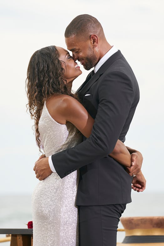 Nayte and Michelle's engagement prompted mixed reactions from Bachelor Nation. Photo via ABC