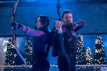 Hawkeye Post-credits rogers the musical save the city