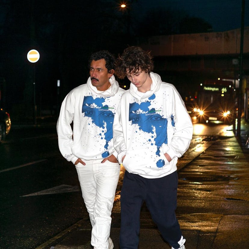 Timothee Chalamet and Haider Ackerman