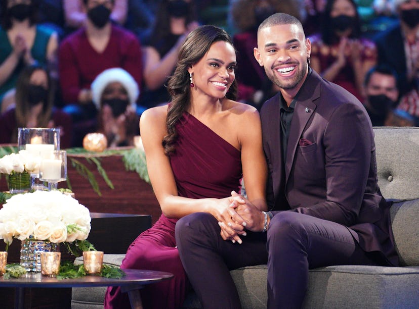 Michelle Young and Nayte Olukoya's 'Bachelorette' finale Instagrams about each other are super roman...