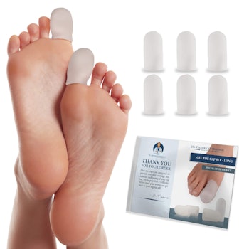  Dr. Frederick's Original Gel Toe Caps (6-pack)