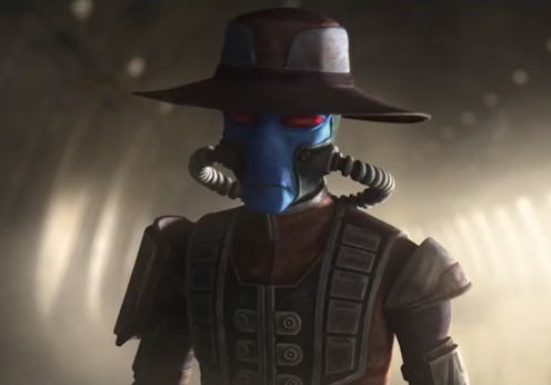 Cad Bane meets Fennec Shand in 'The Bad Batch.'