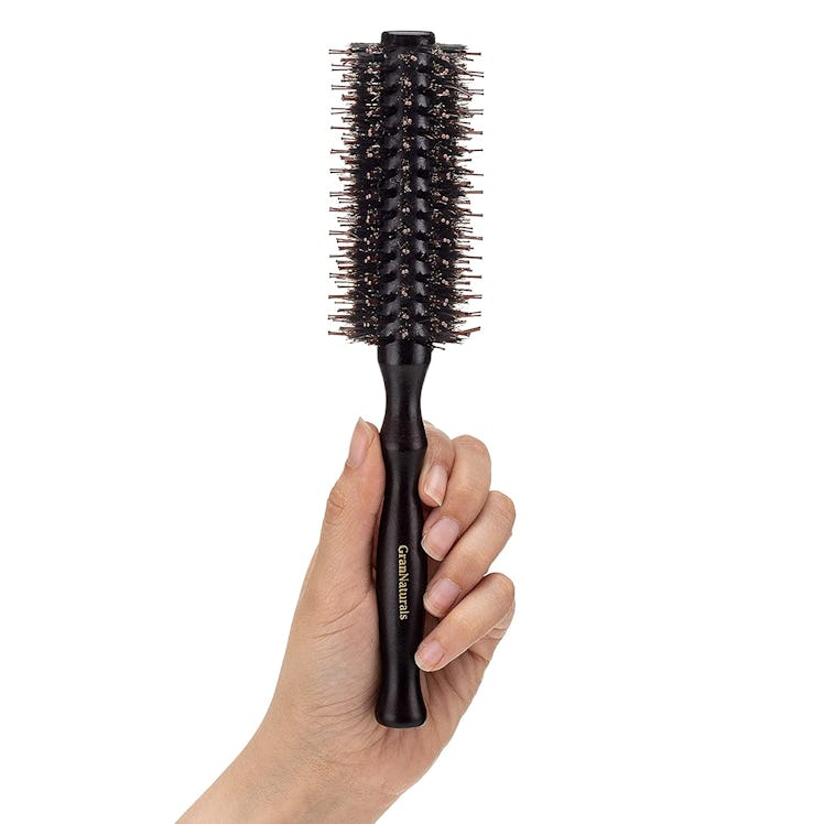 Best Boar & Nylon Brush For Longer Curtain Bangs