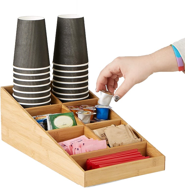 Mind Reader Coffee Condiment Organizer