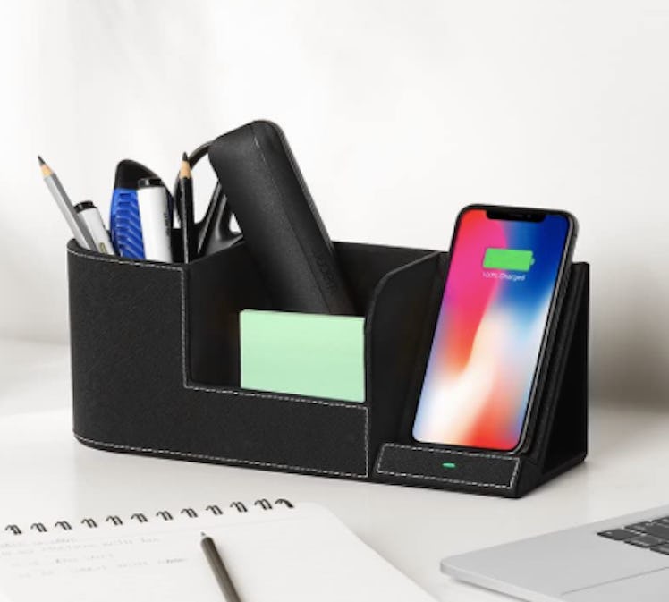 EasyAcc Wireless Charger Desk Stand Organizer