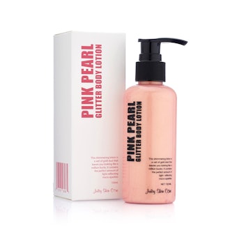Juicy Skin Care Pink Pearl Glitter Body Lotion