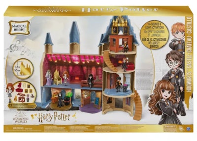 This Magical Minis playset looks just like the Hogwarts Castle from 'Harry Potter.'