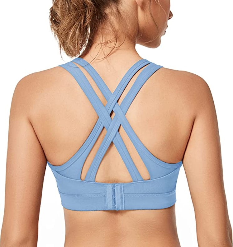 Yvette High Impact Criss-Cross Sports Bra