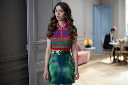 Lily Collins On 'Emily in Paris' Season 2 New Netflix Outfits