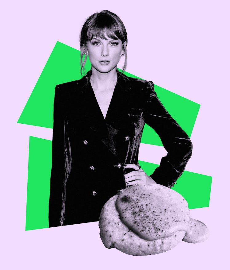 Taylor Swift and her chai tea eggnog cookie