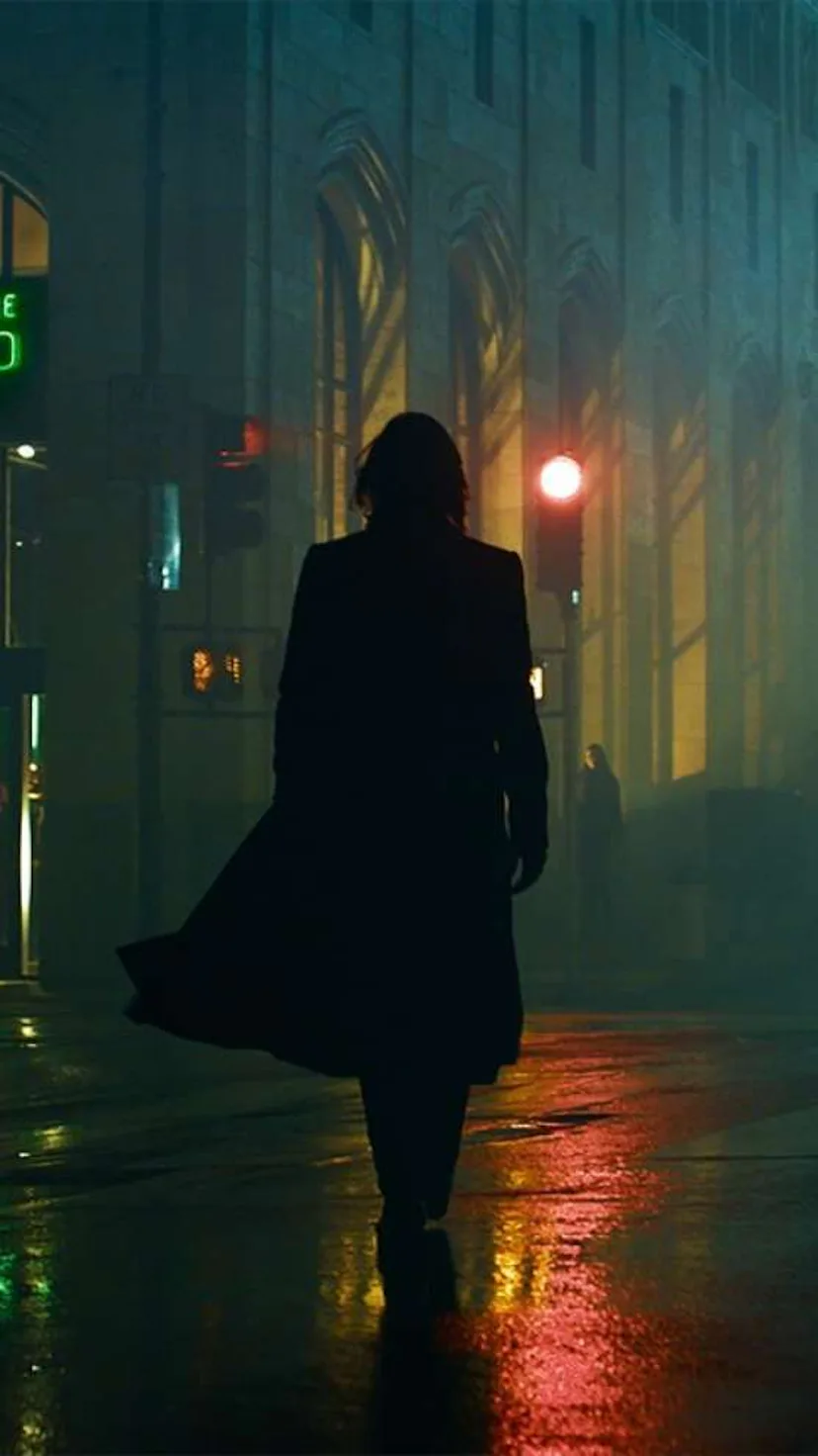 Keanu Reeves in 'The Matrix Resurrections.'