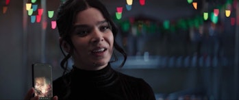 Kate Bishop (Hailee Steinfeld) in the Hawkeye Season 1 finale. 