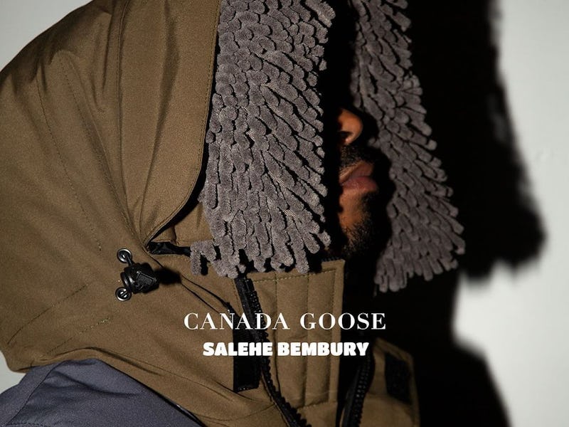 Salehe Bembury Canada Goose olive winter jacket