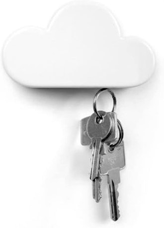 TWONE White Cloud Magnetic Wall Key Holder 