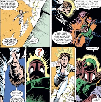 Book of Boba Fett Sarlacc Star Wars Comic