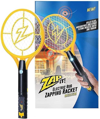 ZAP IT! Rechargeable Bug Zapper Racket