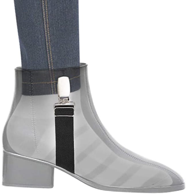 Boncas Adjustable Elastic Pant Clips (4-Pack)