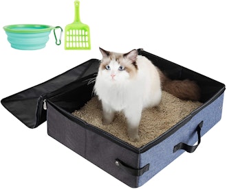 HiCaptain Travel Cat Litter Box