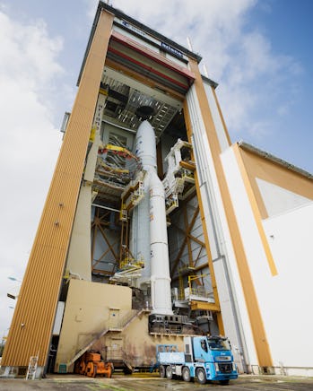 JWST on ariane 5 rocket