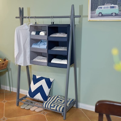 GRANNY SAYS 3-Shelf Hanging Closet Organizer