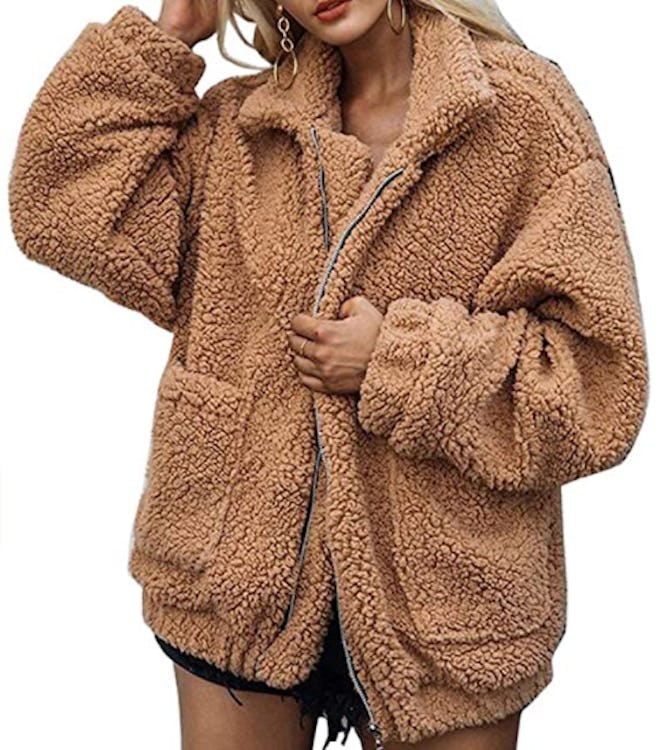 Comeon Faux Shearling Jacket