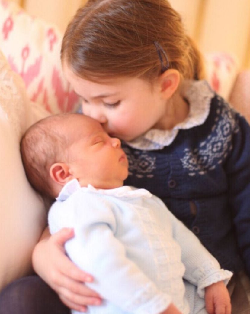 Princess Charlotte is a proud big sister.